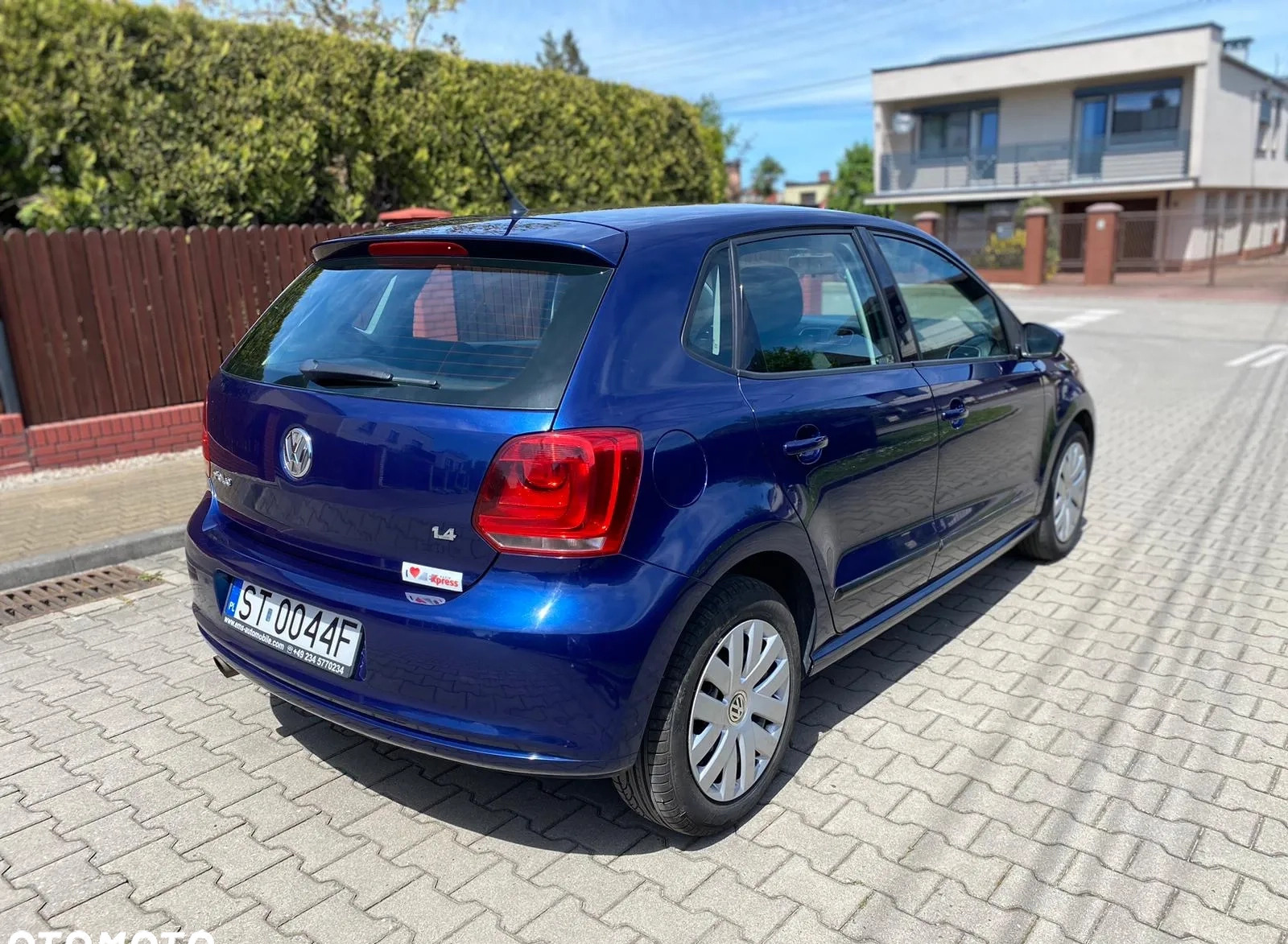 Volkswagen Polo cena 27900 przebieg: 61200, rok produkcji 2011 z Brodnica małe 172